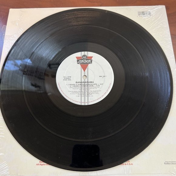 BANANARAMA I Heard A Rumour 12" Vinyl Single 1987 London Recordings 886 188-1 - Picture 3 of 6